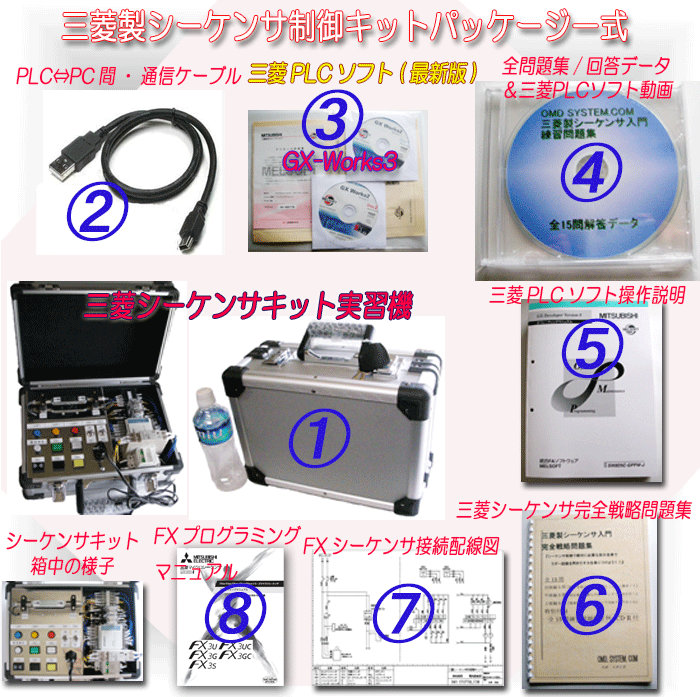 シーケンサプログラミングソフトウェア (SW8D5C-GPPW-J)